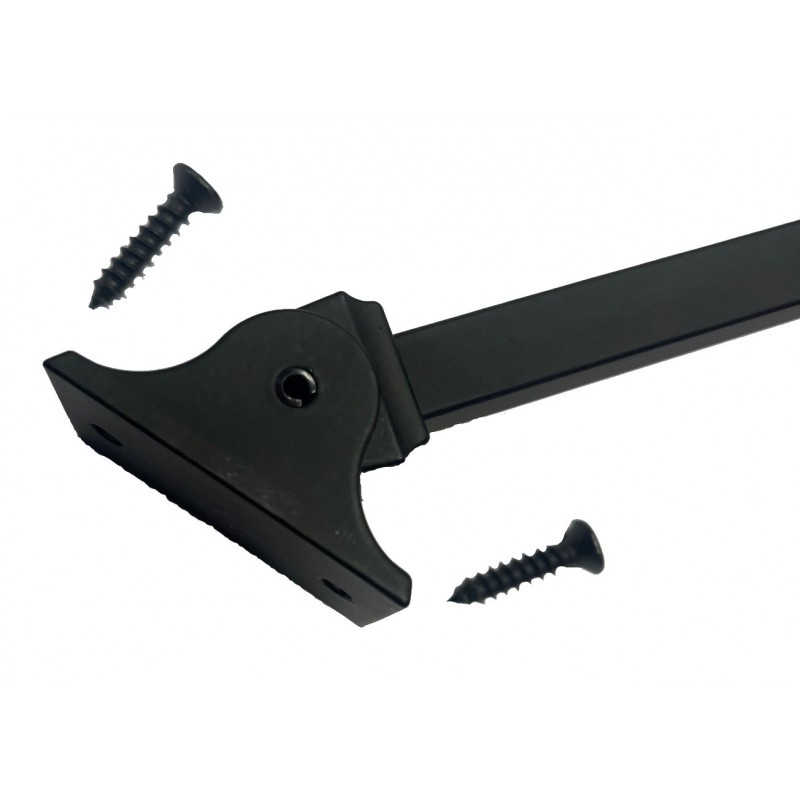Metal Black Adjustable Angle Baluster Bracket