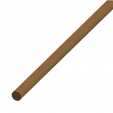 Oak Mopstick Handrail 4200mm x 41mm x 41mm Fully Round