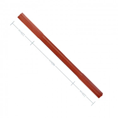 Sapele Stop Chamfer Spindle - 900mm