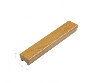 Oak Ikon Handrail - 10mm groove including infill - 1800mm