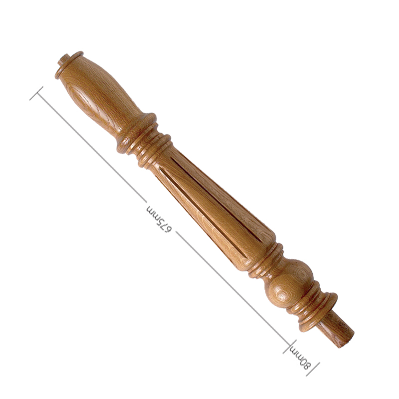 Oak Craftsmans Choice Trentham Flute Under Newel Turning 675mm x 117mm x 117mm